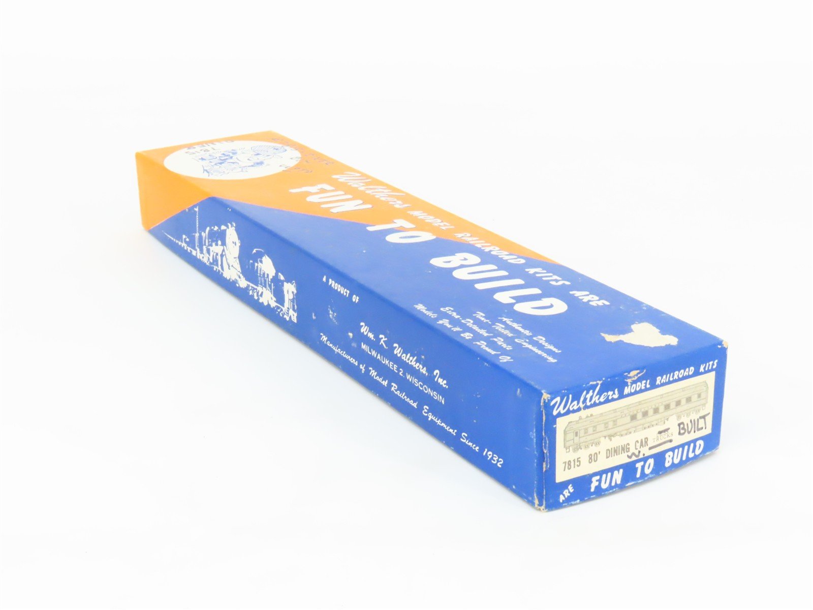 HO Scale Walthers 7815 Undecorated 80' Diner Passenger Car