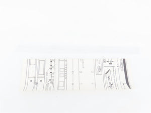HO Scale Walthers 7809 Undecorated 80' Diner Passenger Car