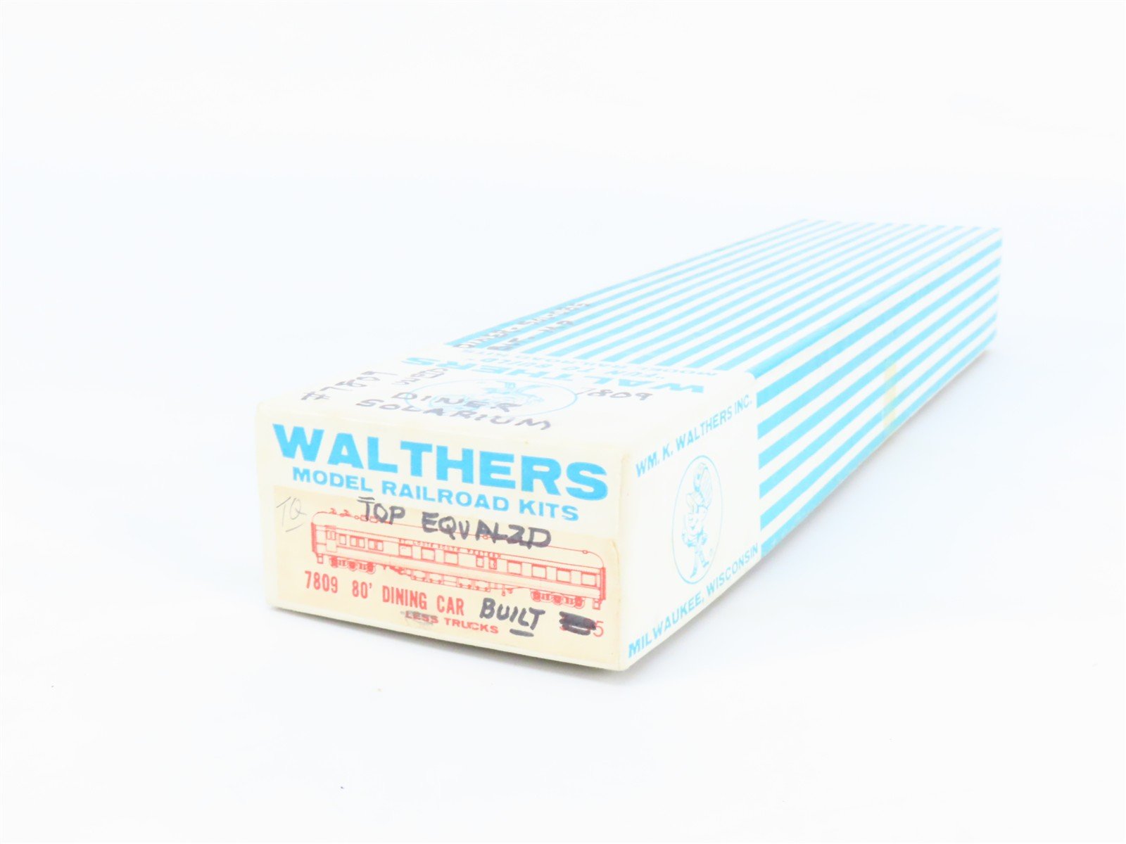 HO Scale Walthers 7809 Undecorated 80' Diner Passenger Car
