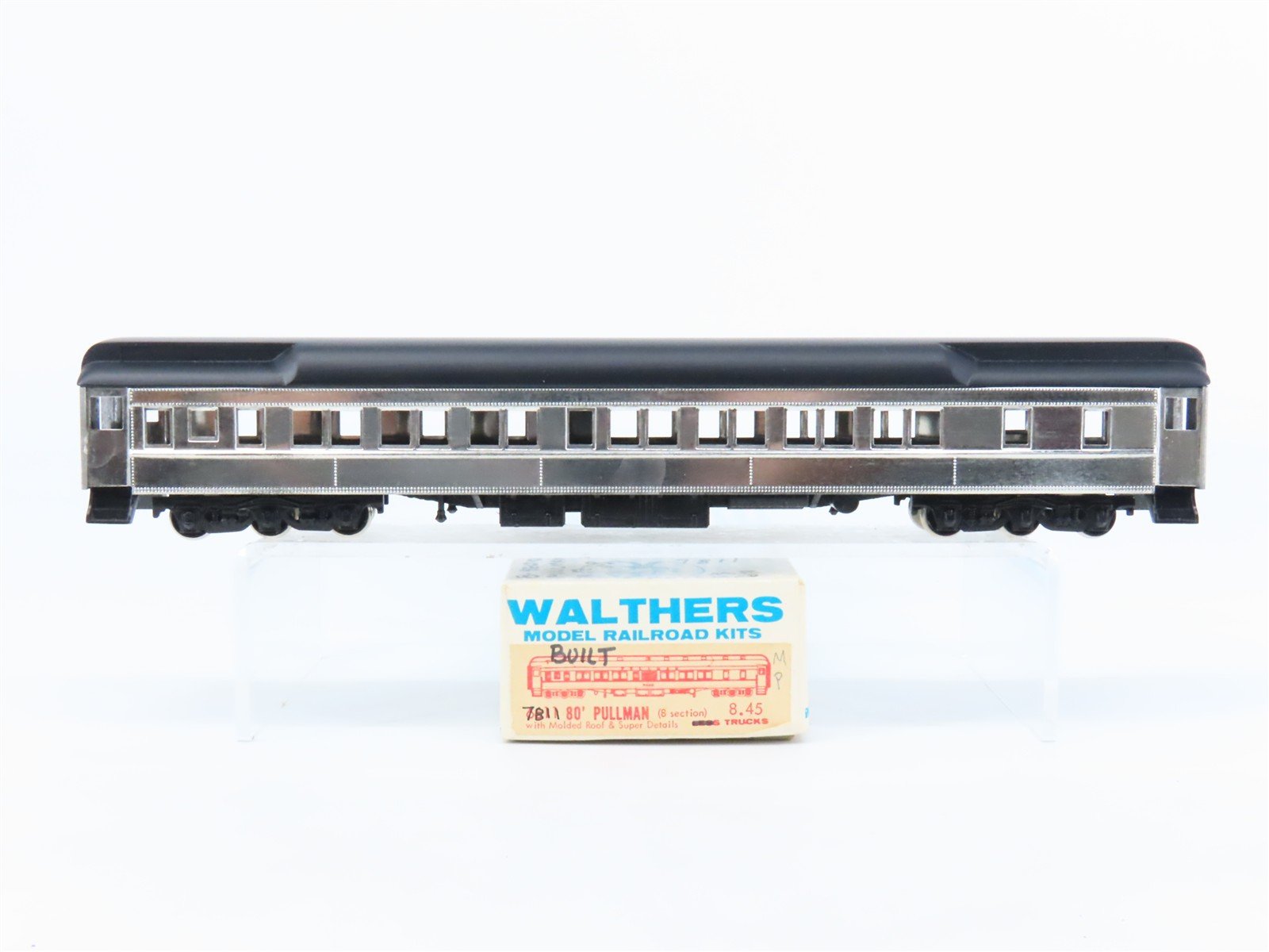 HO Scale Walthers 7811 Undecorated 80' Pullman 8-Section Passenger Car