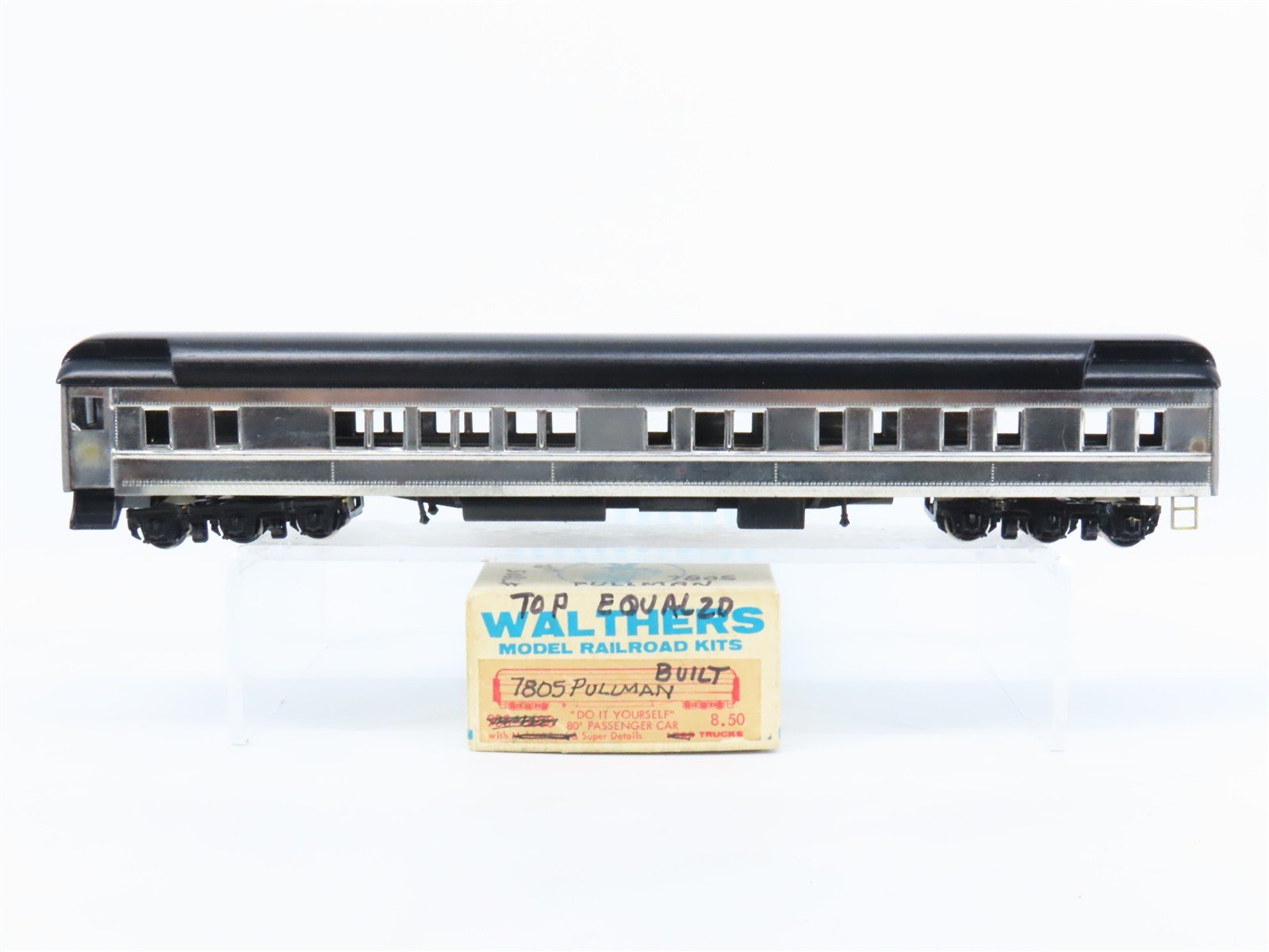 HO Scale Walthers 7809 Undecorated 80' Pullman Passenger Car