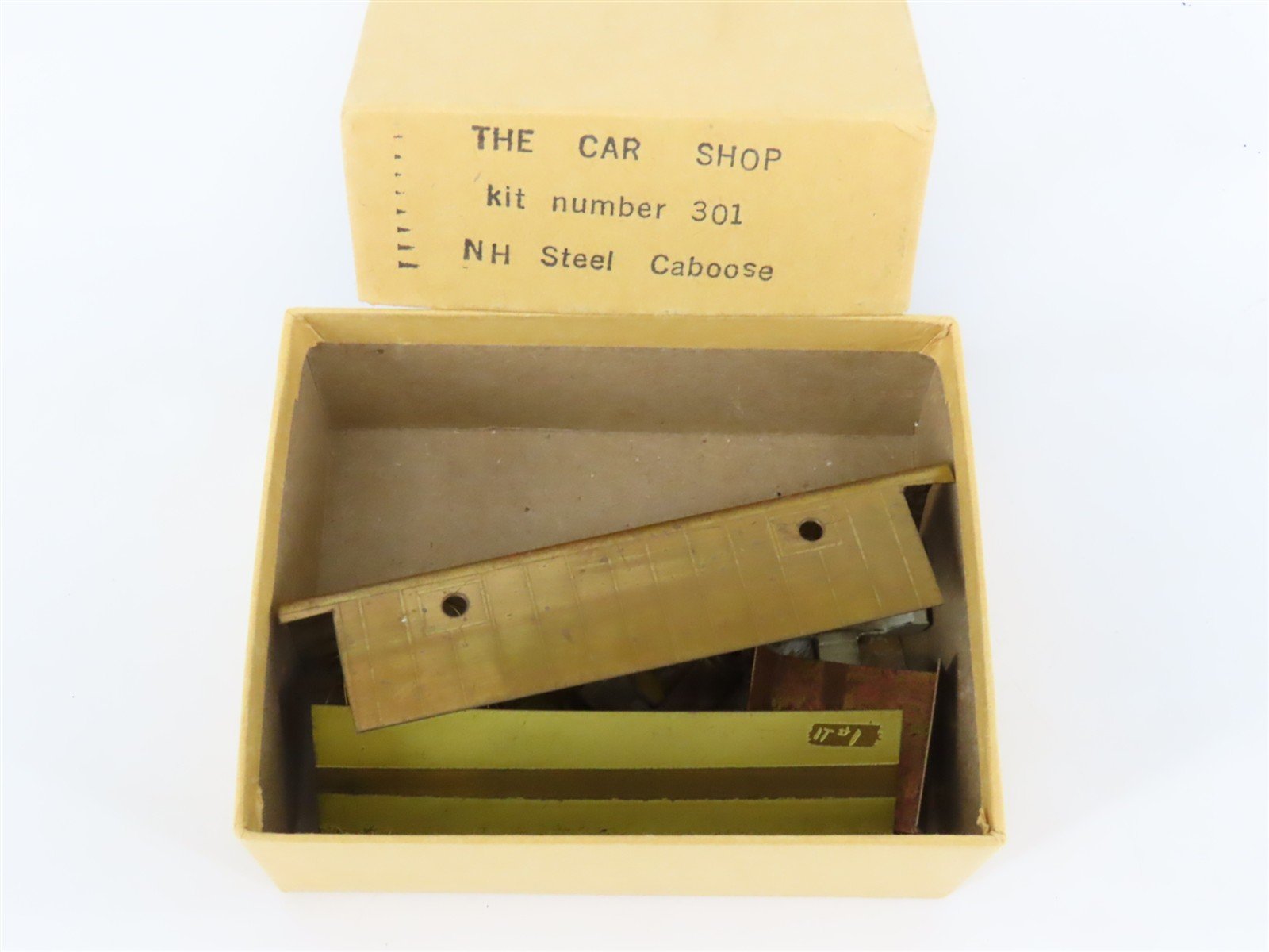 HO Scale The Car Shop BRASS Kit #301 Undecorated NH Center Cupola Steel Caboose