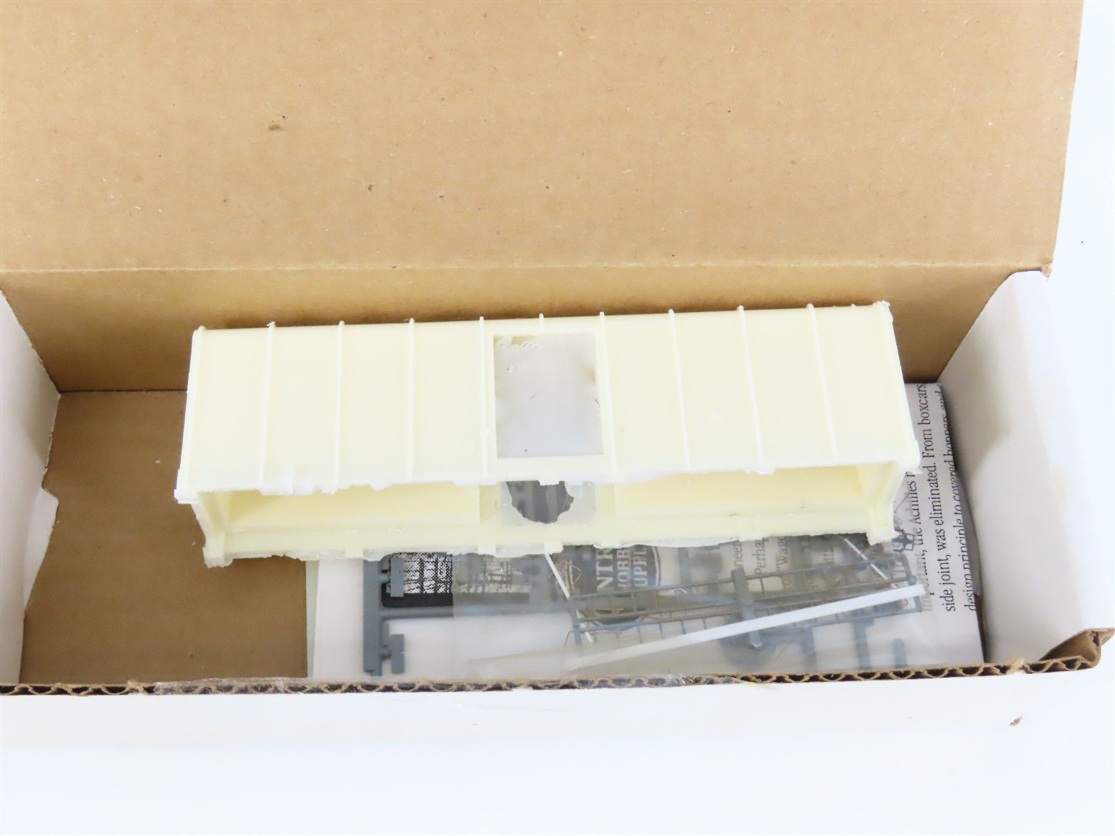 HO Scale West Shore Line Resin Kit #WSL9604 Undecorated B&O Wagontop Box Car