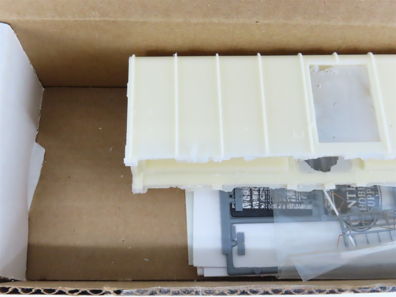 HO Scale West Shore Line Resin Kit #WSL9604 Undecorated B&O Wagontop Box Car