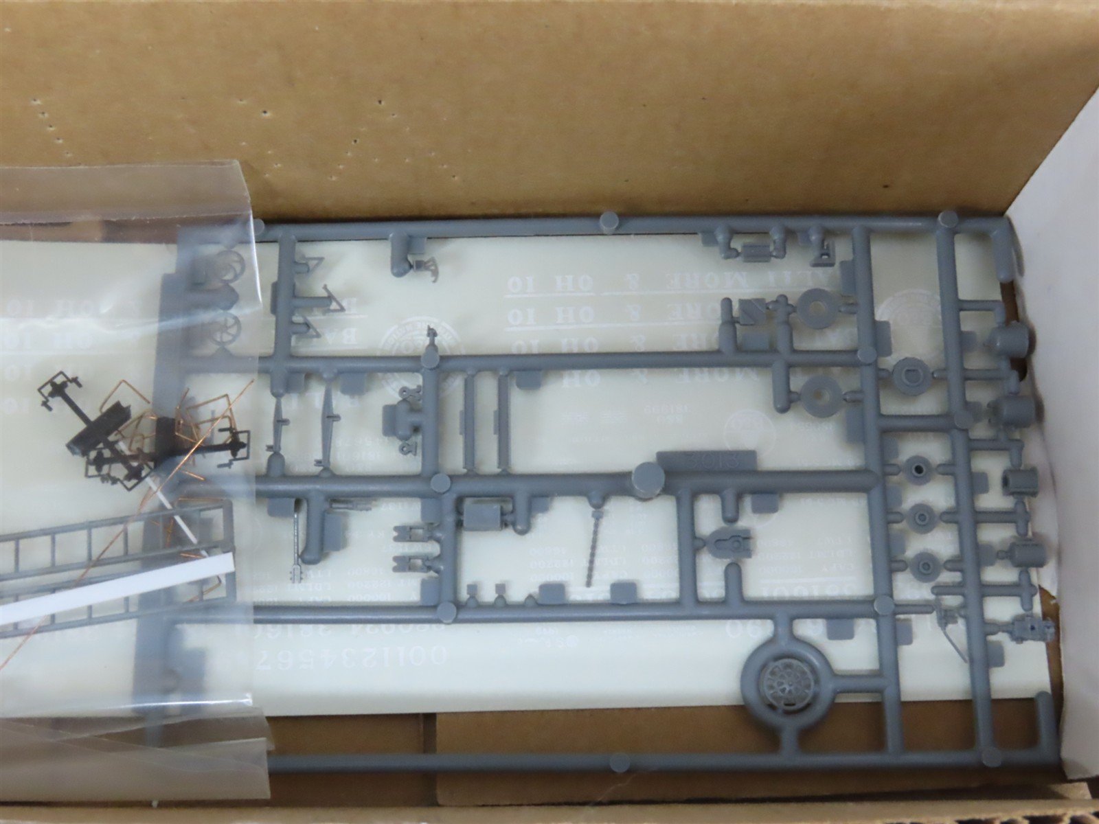 HO Scale West Shore Line Resin Kit #WSL9604 Undecorated B&O Wagontop Box Car
