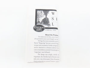 HO Scale West Shore Line Resin Kit #WSL9604 Undecorated B&O Wagontop Box Car