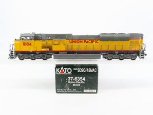 HO Scale KATO 37-6354 UP Union Pacific EMD SD90/43MAC Diesel #8104 - DCC Ready