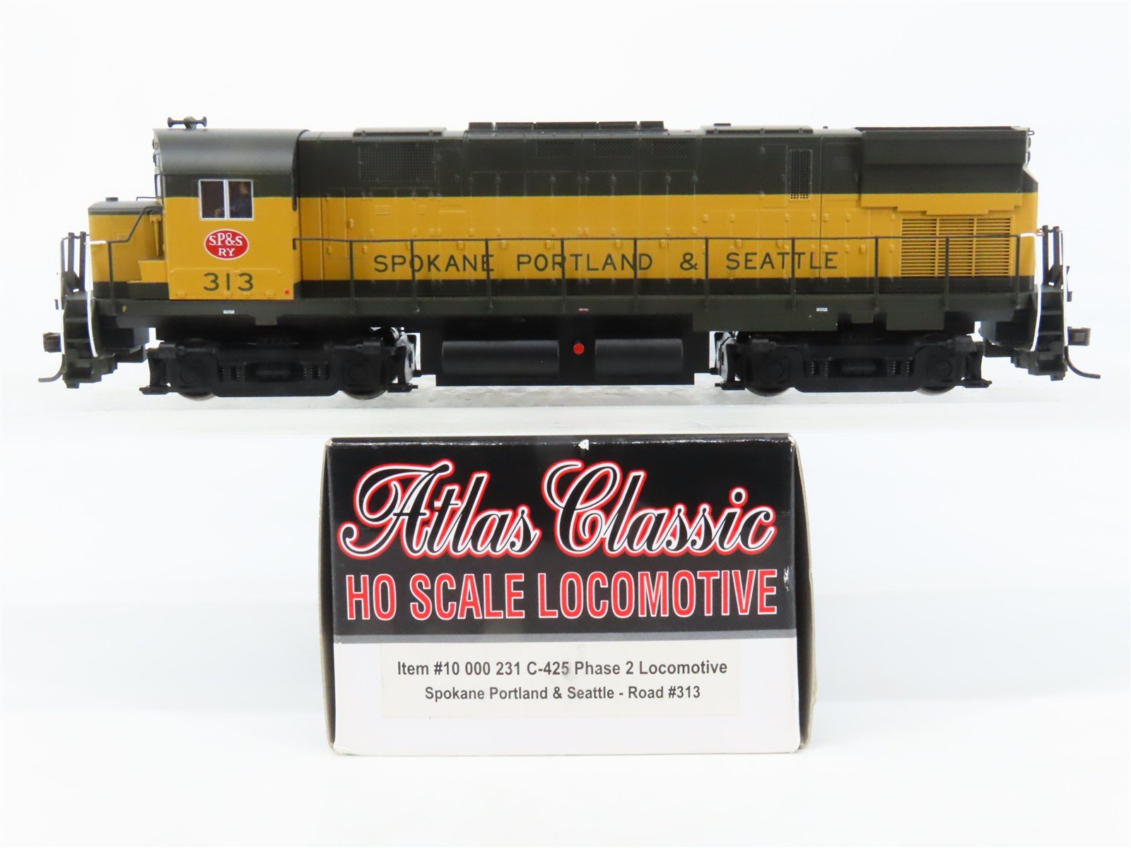 HO Scale Atlas Classic 10000231 SP&S ALCO C-425 Ph. 2 Diesel #313 - DCC Ready