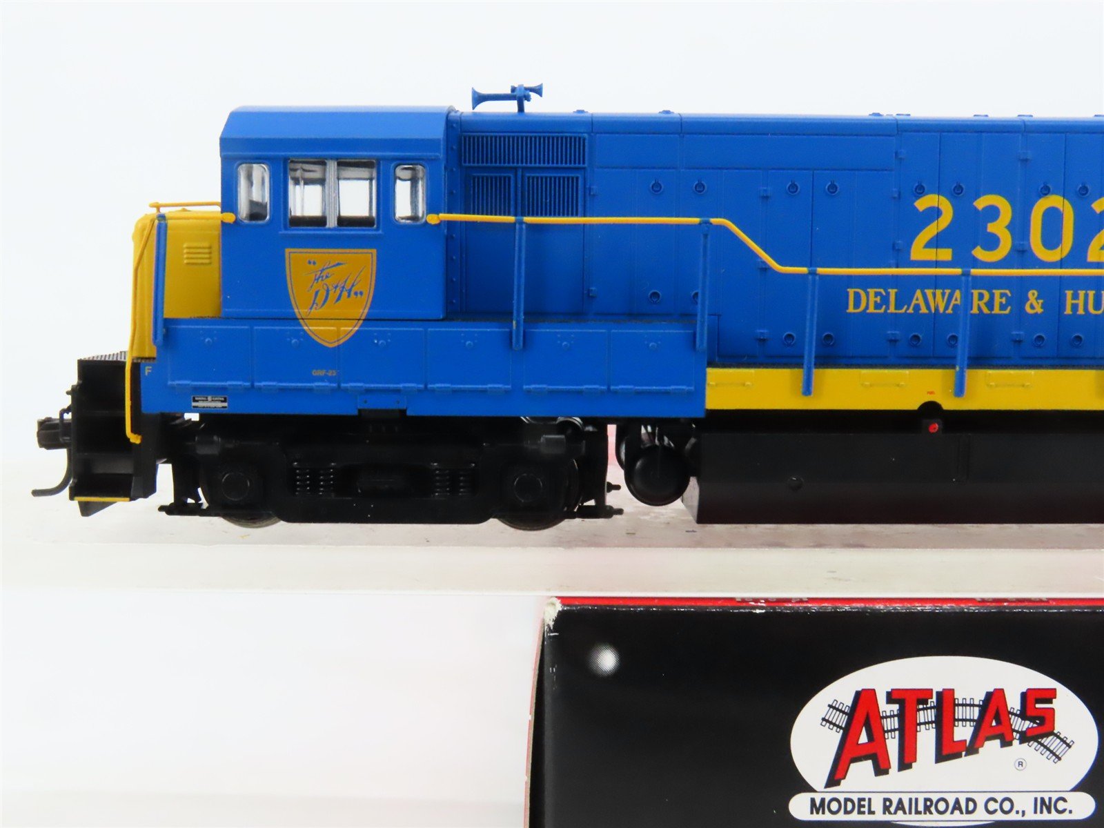 HO Scale Atlas 8275 D&H Delaware & Hudson GE U23B Diesel #2302 - DCC Ready
