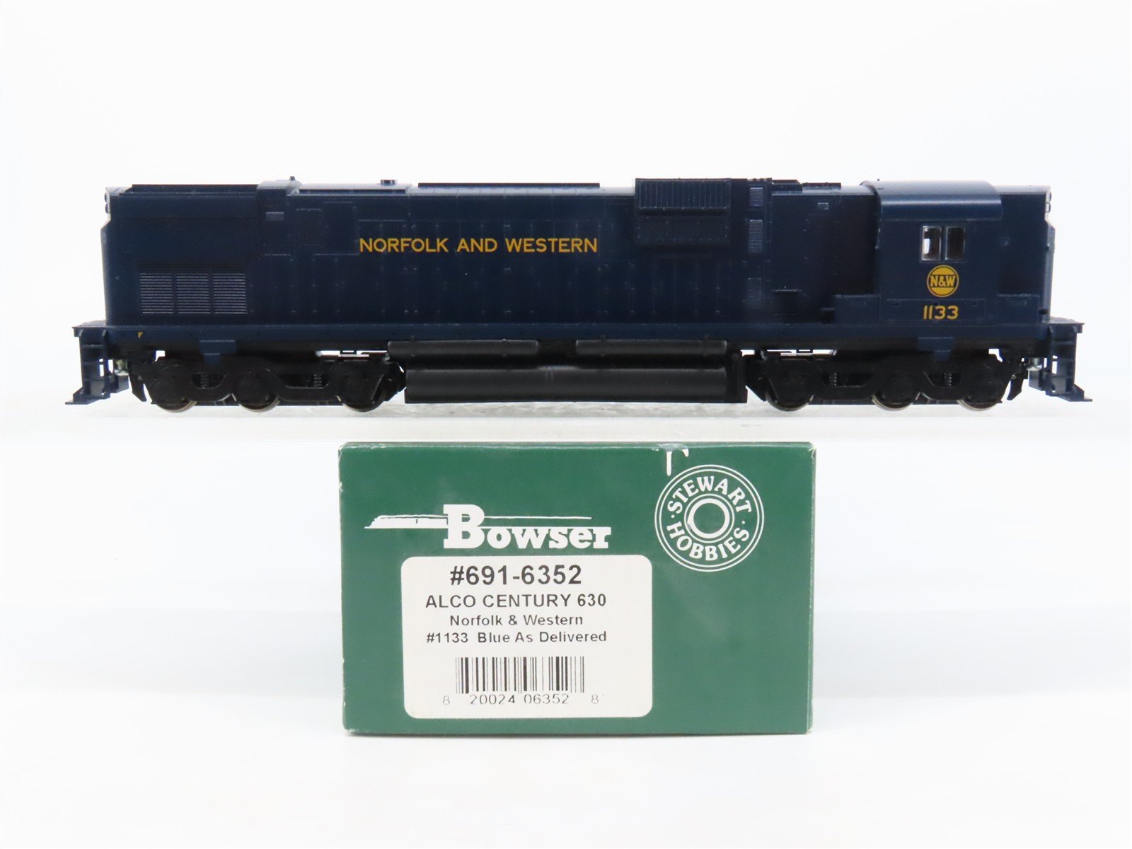 HO Bowser/Stewart 691-6352 N&W Norfolk & Western C630 Diesel #1133 - DCC Ready