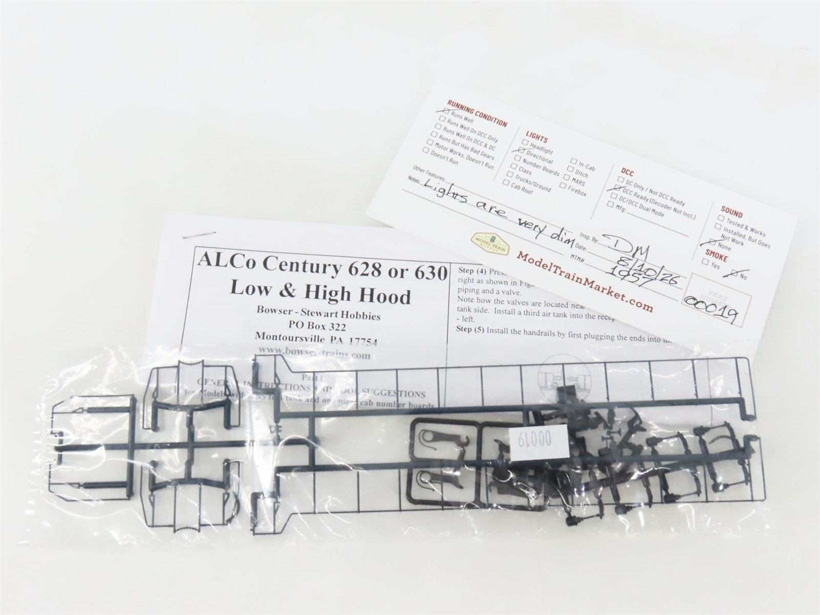 HO Bowser/Stewart 691-6352 N&W Norfolk & Western C630 Diesel #1133 - DCC Ready