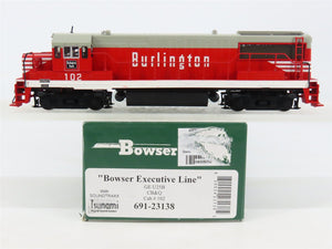 HO Bowser Executive 691-23138 CB&Q Burlington GE U25B Diesel #102 w/ DCC & Sound