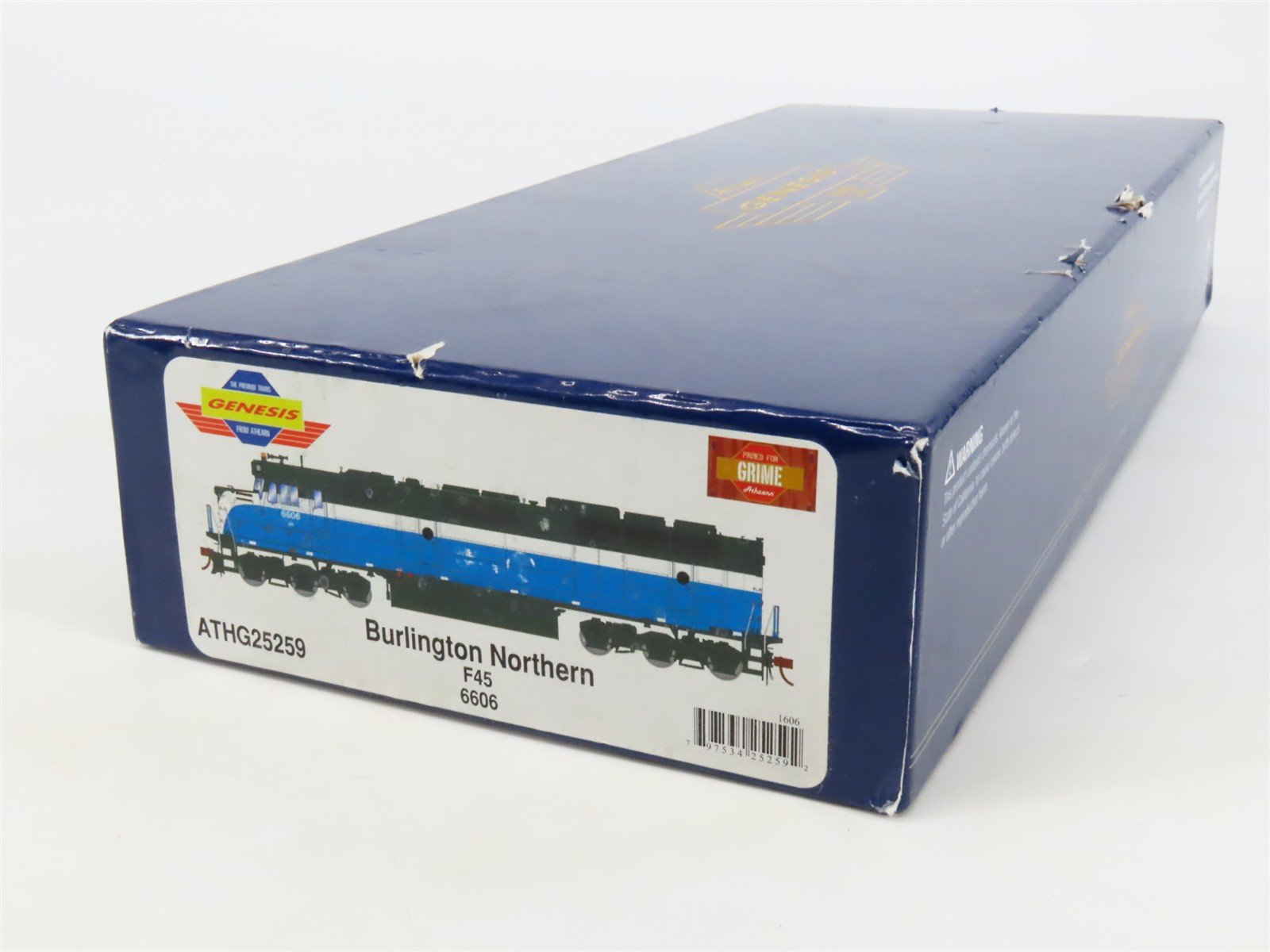 HO Athearn Genesis Primed for Grime ATHG25259 BN/ex-GN EMD F45 Diesel #6606