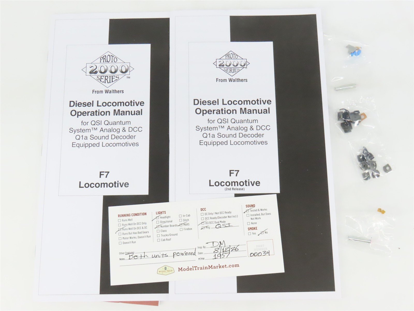 HO Proto 2000 920-40632 UP Union Pacific EMD F7A/B Diesel Set w/ DCC & Sound