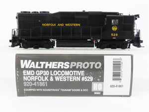 HO Walthers Proto 920-41861 N&W Norfolk & Western GP30 Diesel #529 w/DCC & Sound