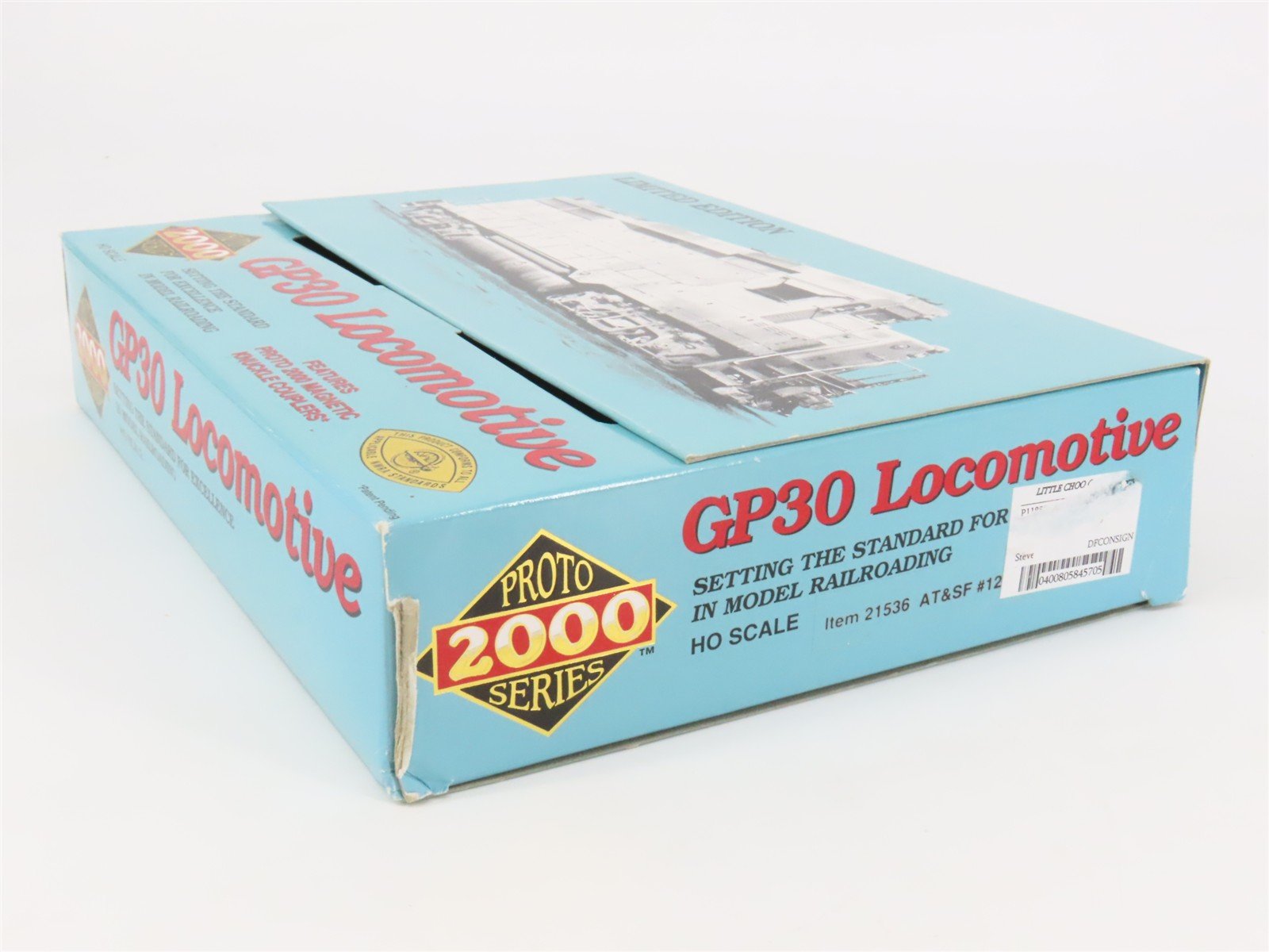 HO Scale Proto 2000 21536 ATSF Santa Fe EMD GP30 Diesel #1225 - BAD GEARS