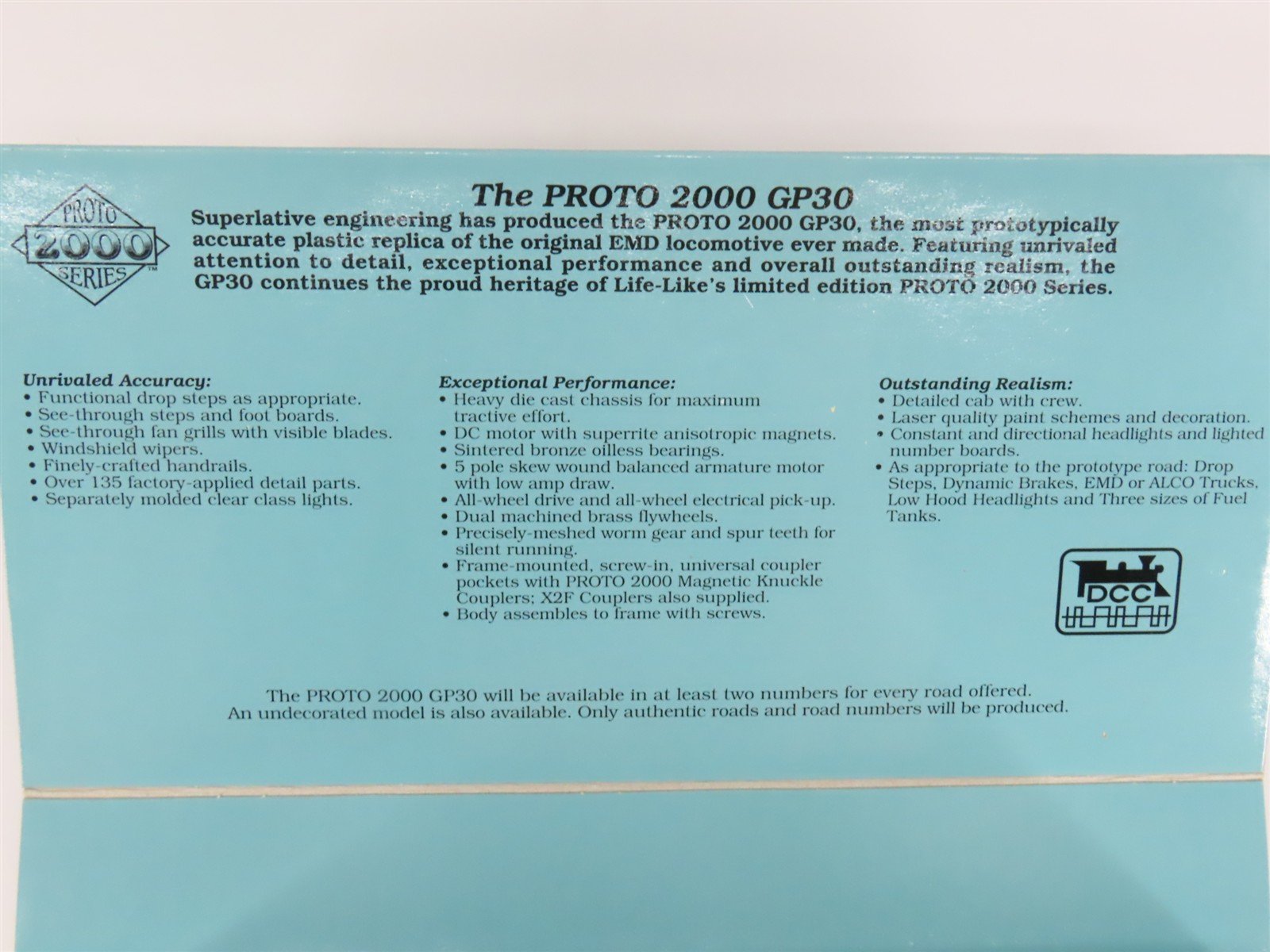 HO Scale Proto 2000 21535 ATSF Santa Fe EMD GP30 Diesel #1207 - BAD GEARS