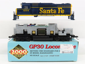 HO Scale Proto 2000 21537 ATSF Santa Fe EMD GP30 Diesel #1234 - BAD GEARS