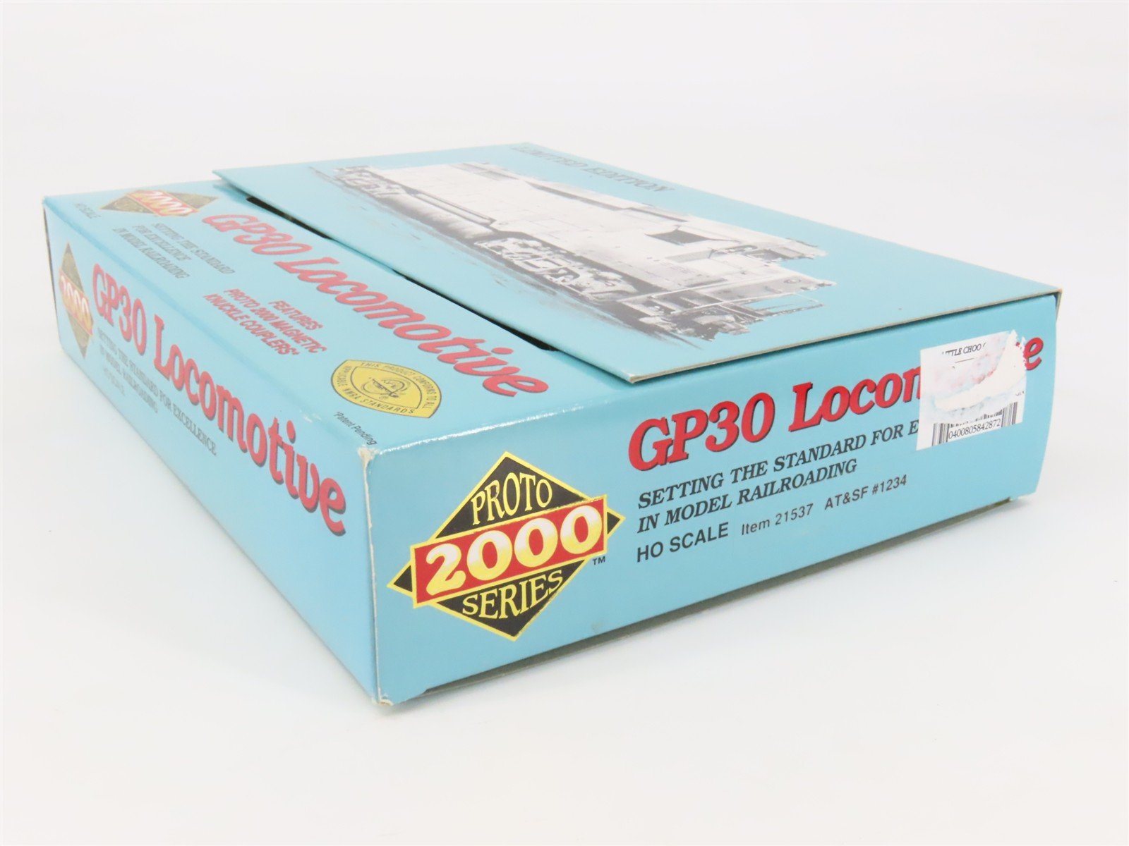 HO Scale Proto 2000 21537 ATSF Santa Fe EMD GP30 Diesel #1234 - BAD GEARS
