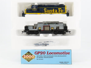 HO Scale Proto 2000 8005 ATSF Santa Fe EMD GP20 Diesel #1123 - BAD GEARS