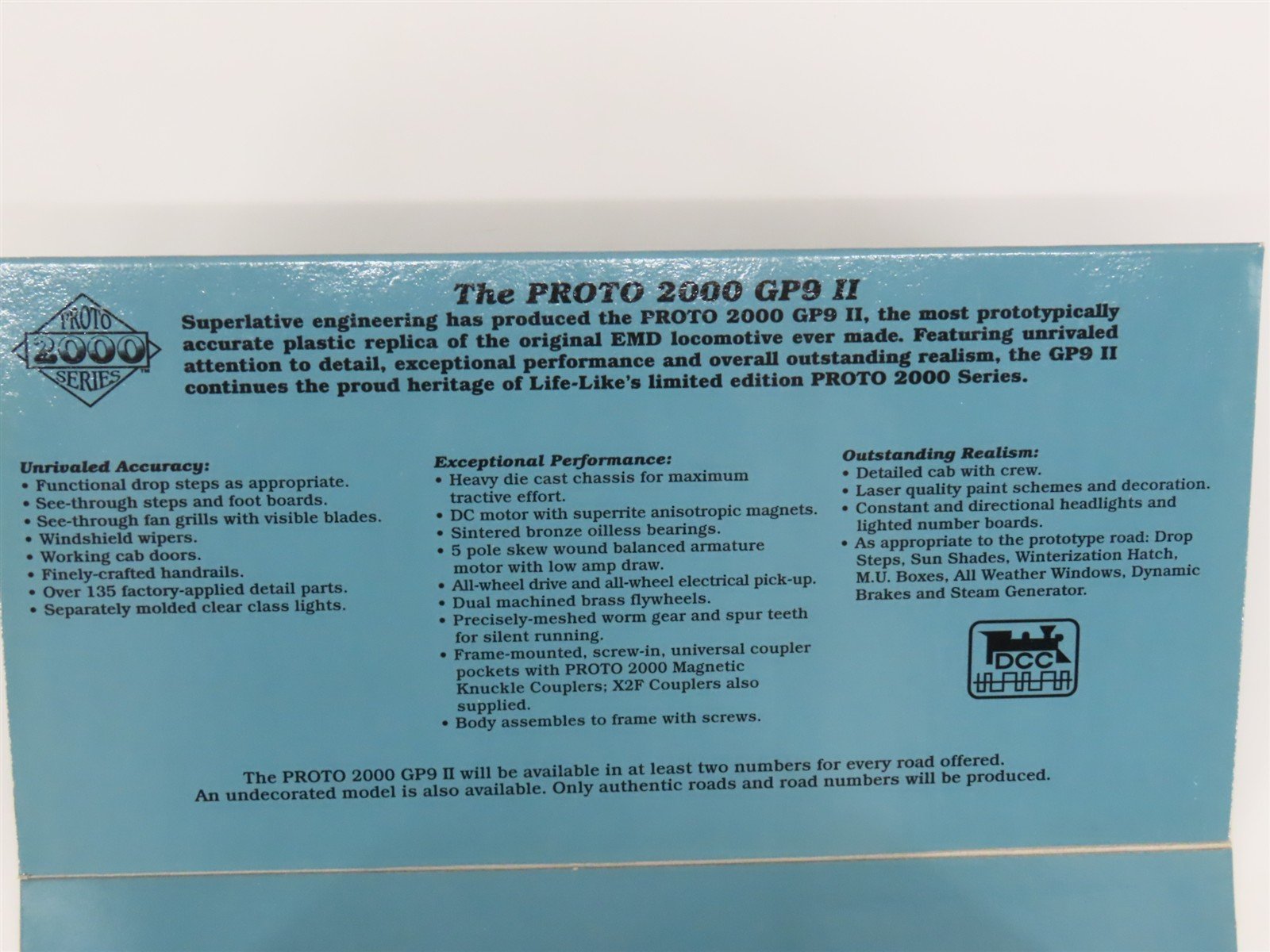 HO Proto 2000 23618 PRR Pennsylvania GP9 Ph. 2 Diesel #7020 w/ DCC - BAD GEARS