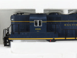 HO Proto 2000 21693 B&O Baltimore & Ohio EMD GP9 Ph. 3 Diesel #6598 - BAD GEARS