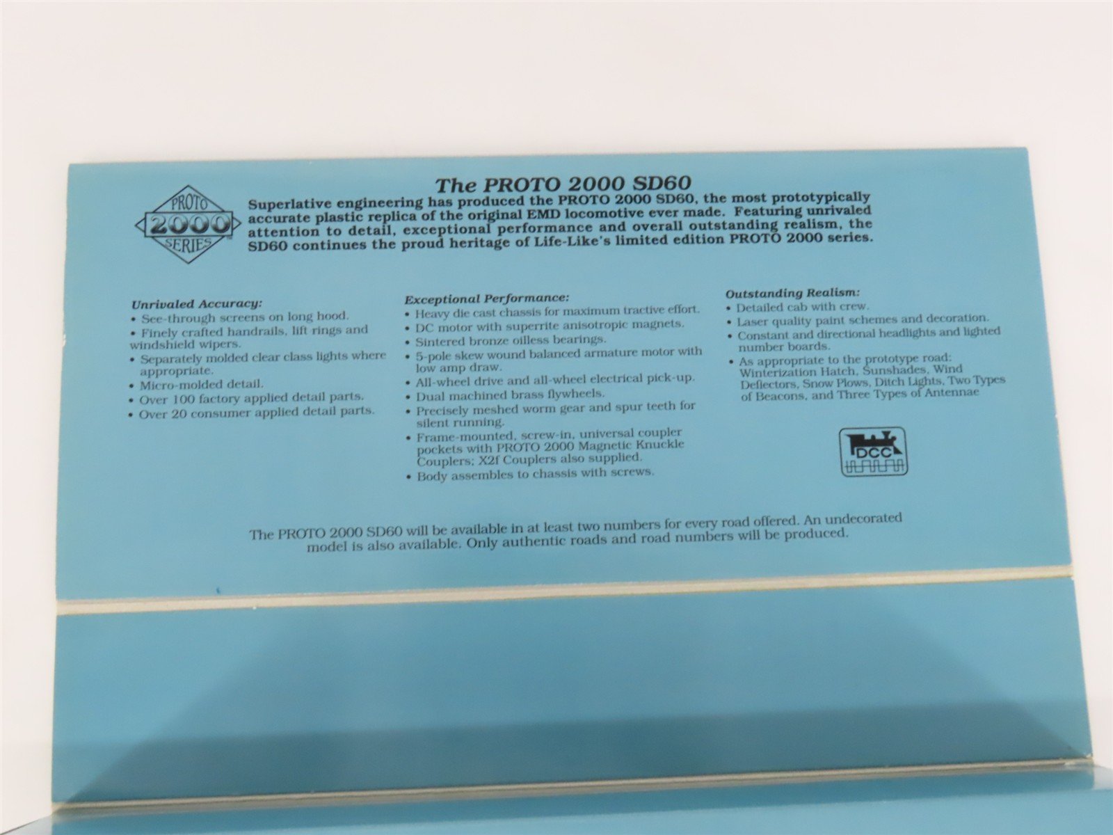 HO Proto 2000 23501 CNW Chicago & North Western SD60 Diesel #8034 - DCC Ready
