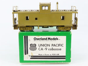 HO Scale Overland/ROK-AM BRASS Undecorated UP CA-9 Center Cupola Steel Caboose
