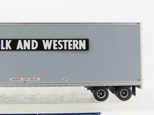 HO Scale TrainWorx 80327-01 N&W Norfolk & Western 40' Drop Frame Van Trailer