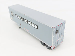 HO Scale TrainWorx 80327-01 N&W Norfolk & Western 40' Drop Frame Van Trailer