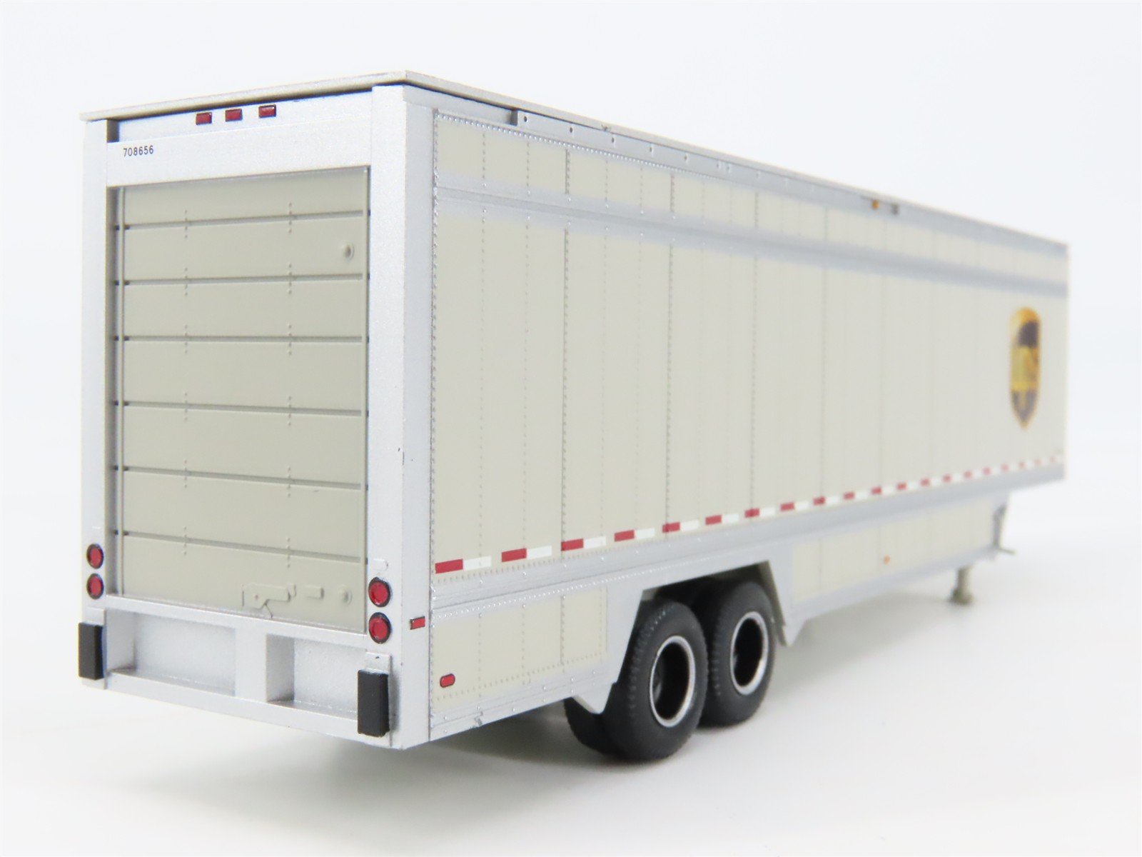 HO Scale Athearn ATH29434 UPS United Parcel Service 40' Parcel Trailer #708656