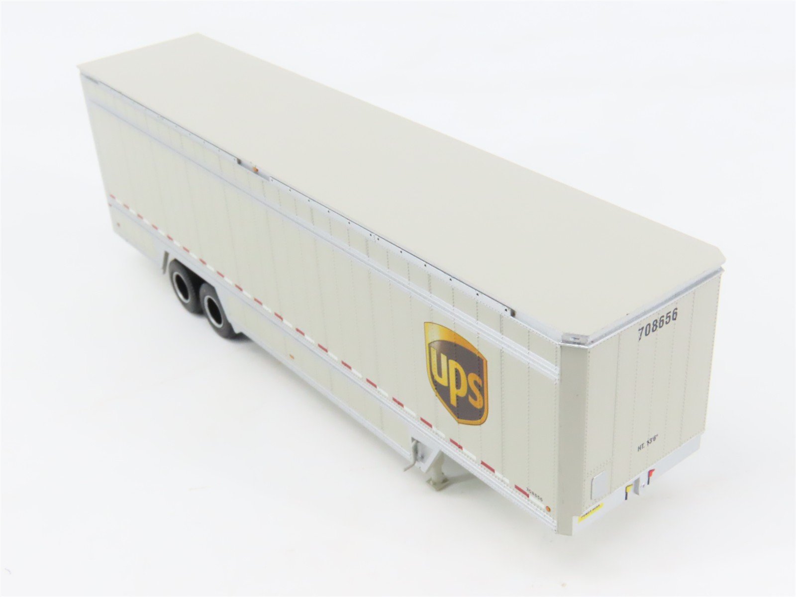 HO Scale Athearn ATH29434 UPS United Parcel Service 40' Parcel Trailer #708656