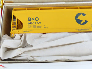 LOT of 6 HO Accurail & Roundhouse Kits SOU, MP, BNSF, CG & B&O Box Car & Hoppers