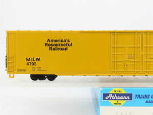 HO Scale Athearn 2950 MILW Milwaukee Road 86' Hi-Cube Box Car #4793
