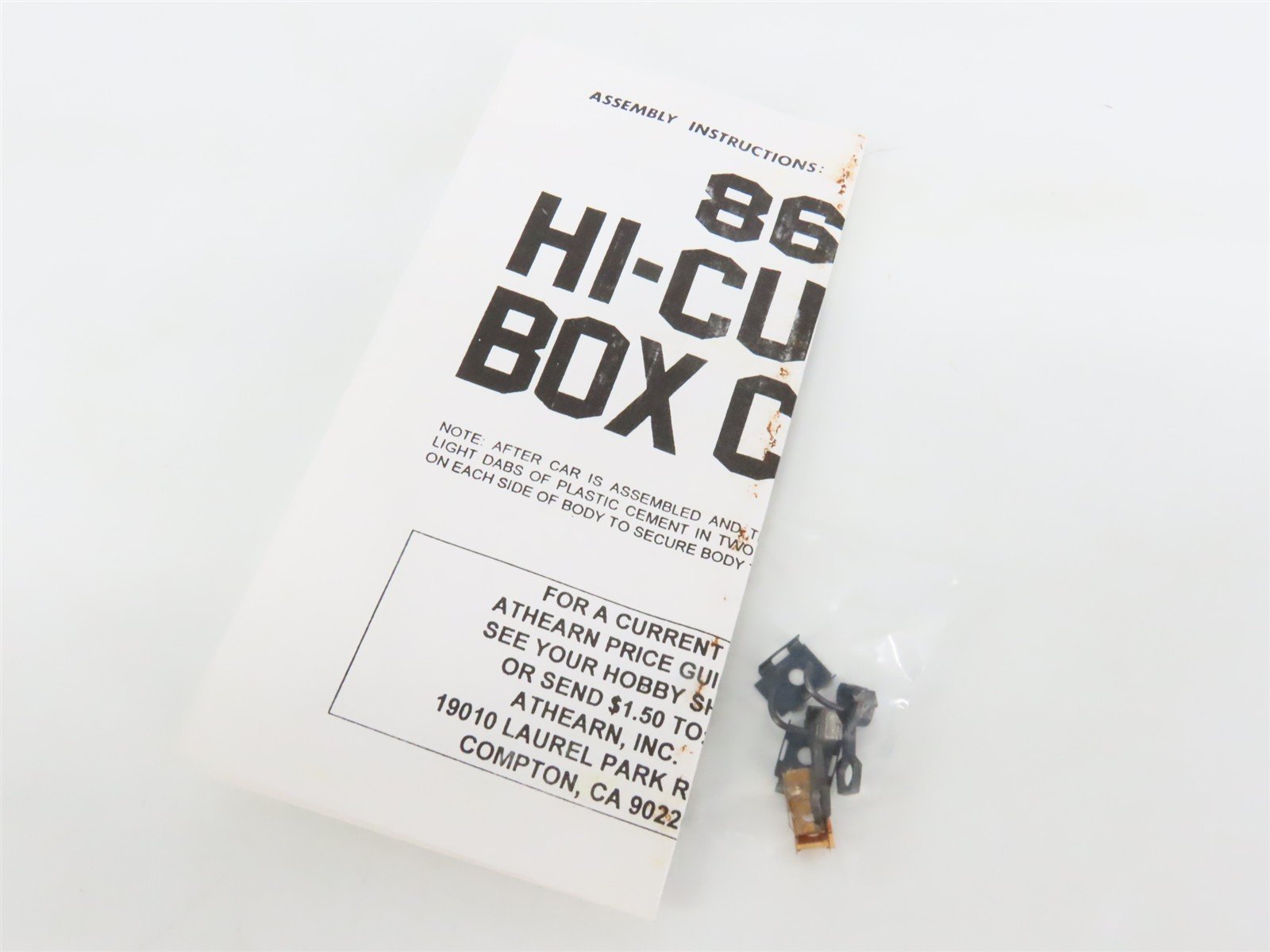HO Scale Athearn 2950 MILW Milwaukee Road 86' Hi-Cube Box Car #4793