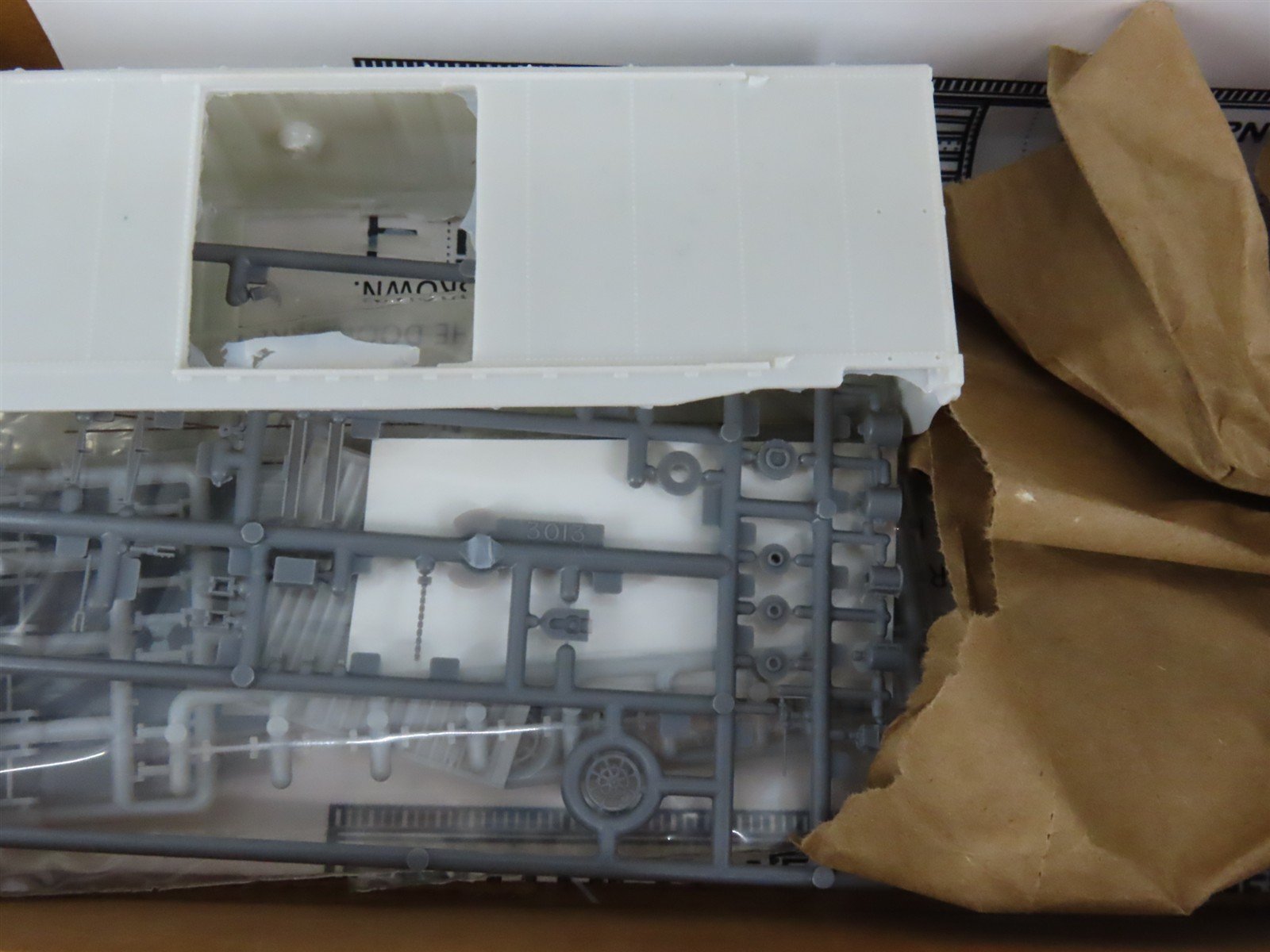 HO Scale Wright Trak Resin Kit Undecorated SOU 40' Berwick Rebuilt Box Car