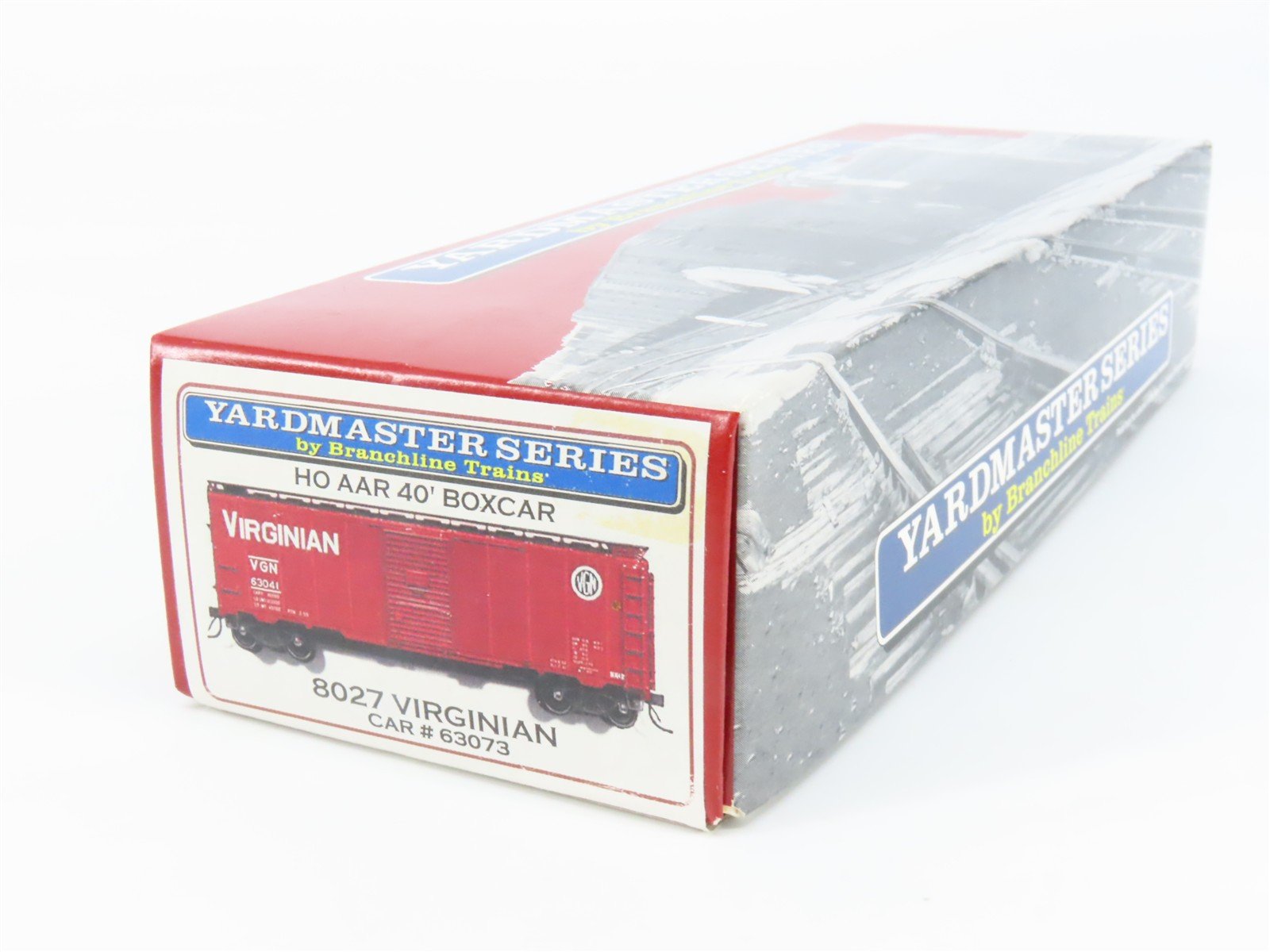 HO Scale Branchline Yardmaster Kit 8027 VGN Virginian AAR 40' Box Car #63073