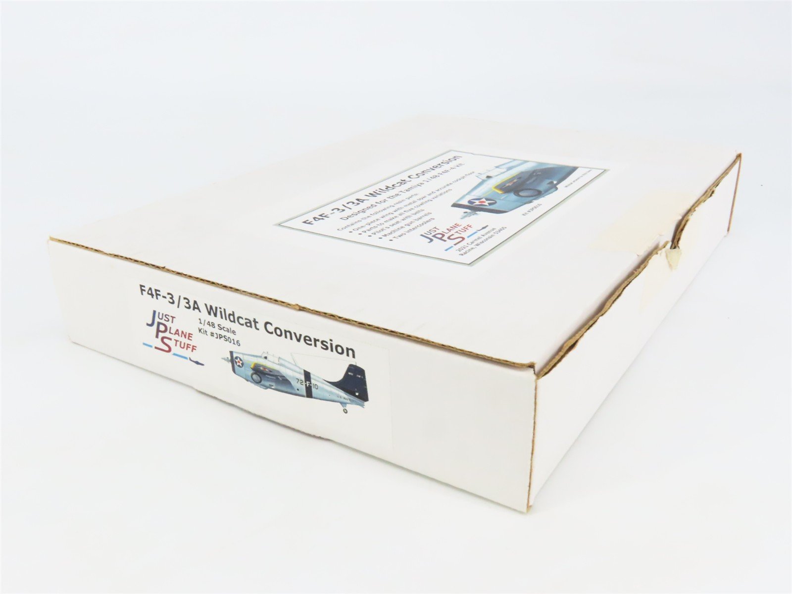 O 1/48 Just Plane Stuff #JPS016 F4F-3/3A Wildcat Conversion Kit for Tamiya F4F-4