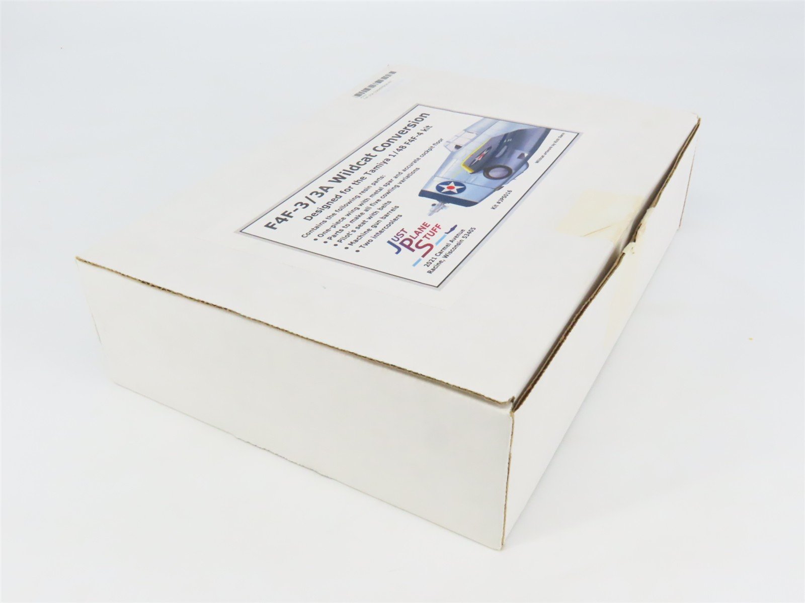 O 1/48 Just Plane Stuff #JPS016 F4F-3/3A Wildcat Conversion Kit for Tamiya F4F-4