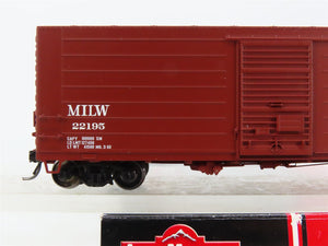 HO Scale InterMountain 48504-01 MILW Milwaukee 40' Modern Box Car #22195