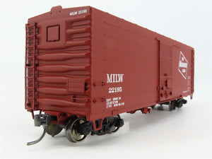 HO Scale InterMountain 48504-01 MILW Milwaukee 40' Modern Box Car #22195