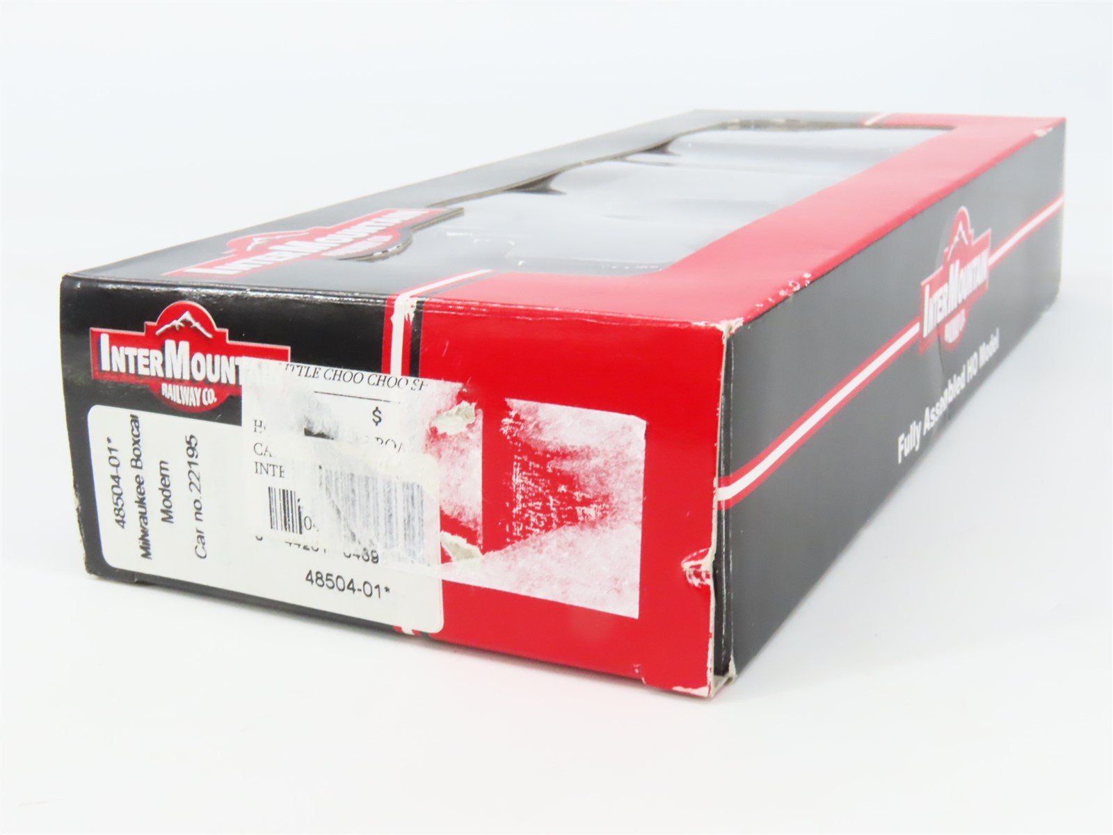 HO Scale InterMountain 48504-01 MILW Milwaukee 40' Modern Box Car #22195