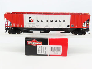 HO Scale InterMountain 45383-01 PTLX Landmark 3-Bay PS-2 Covered Hopper #15346