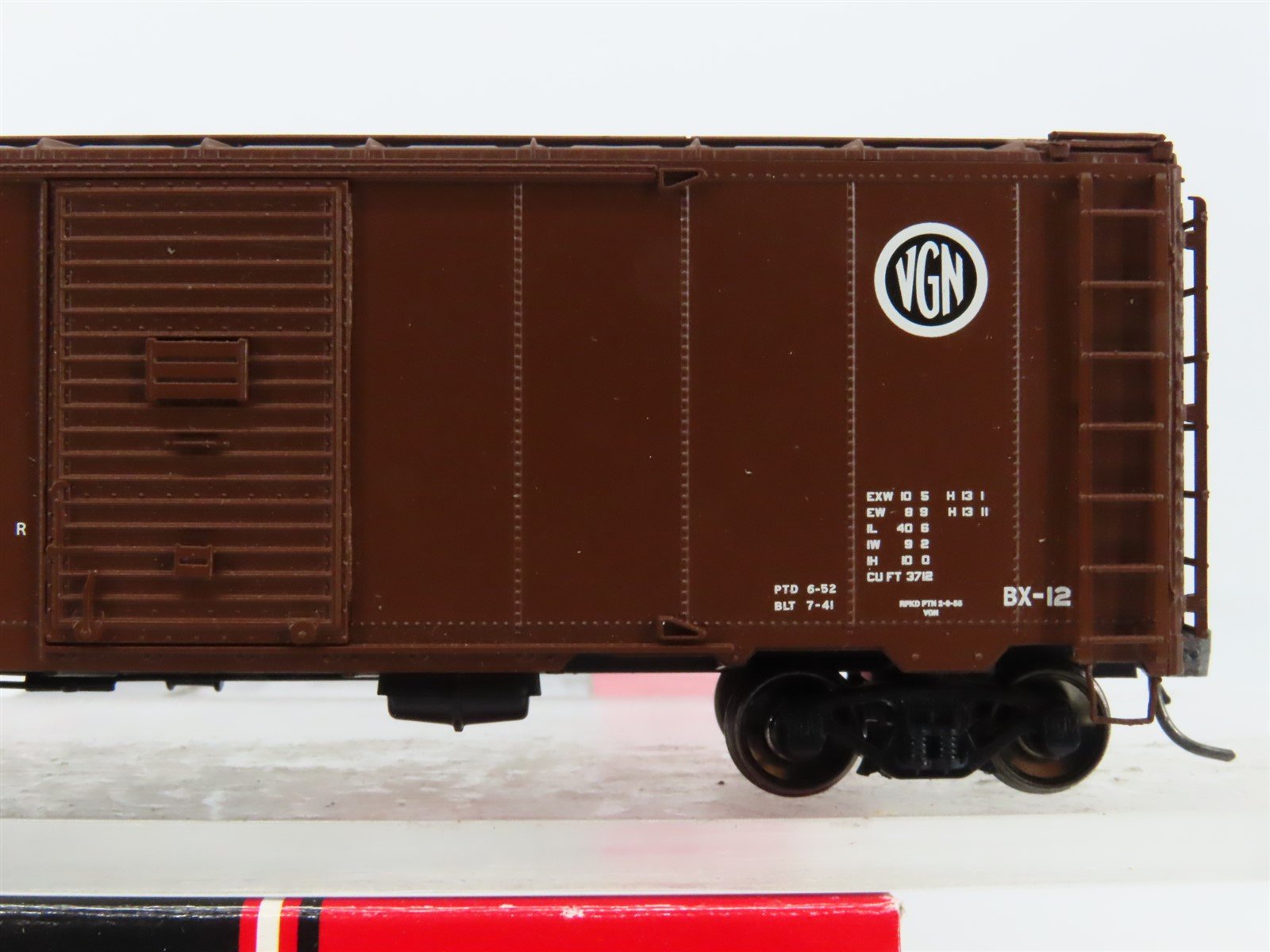 HO Scale InterMountain 45715-01 VGN Virginian AAR 40' Box Car #63007