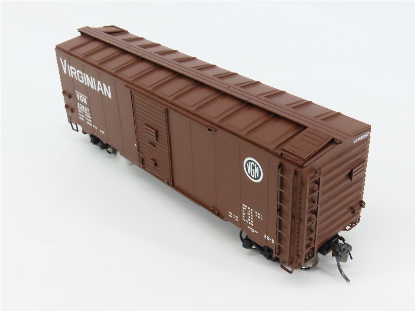 HO Scale InterMountain 45715-01 VGN Virginian AAR 40' Box Car #63007