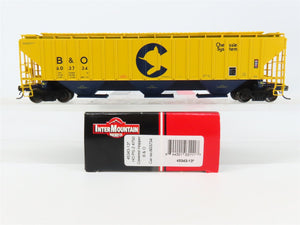HO InterMountain 45343-13 B&O Chessie System 3-Bay PS-2 Covered Hopper #603734