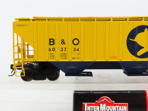 HO InterMountain 45343-13 B&O Chessie System 3-Bay PS-2 Covered Hopper #603734