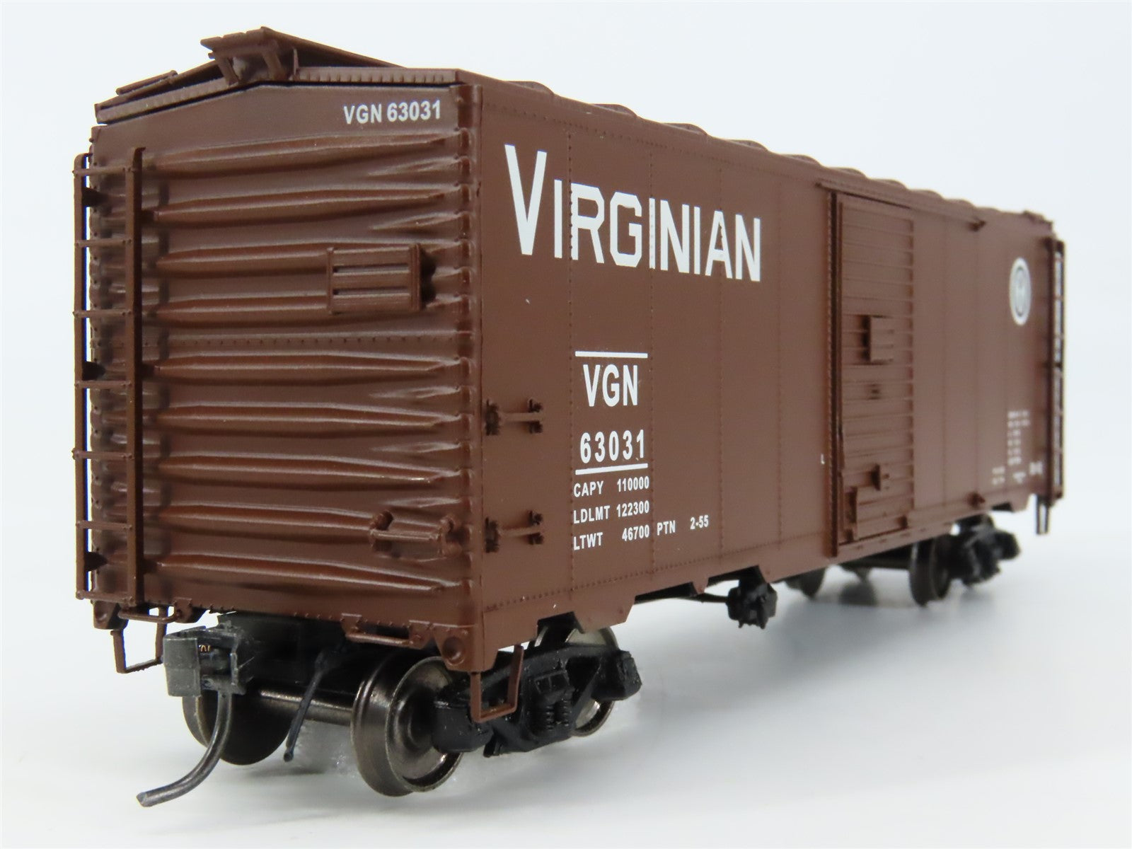 HO Scale InterMountain 45715-03 VGN Virginian 1937 AAR 40' Box Car #63031