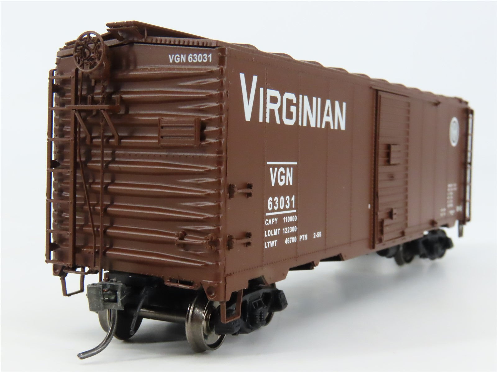 HO Scale InterMountain 45715-03 VGN Virginian 1937 AAR 40' Box Car #63031