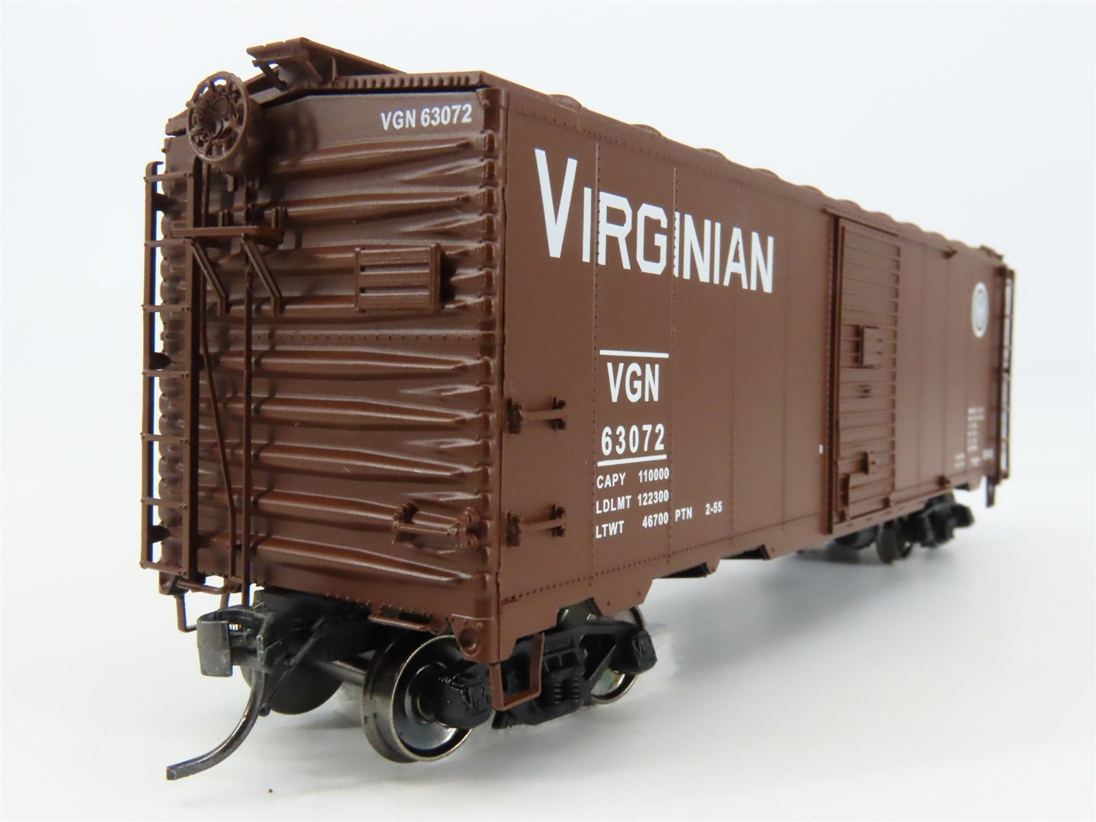 HO Scale InterMountain 45715-06 VGN Virginian 1937 AAR 40' Box Car #63072